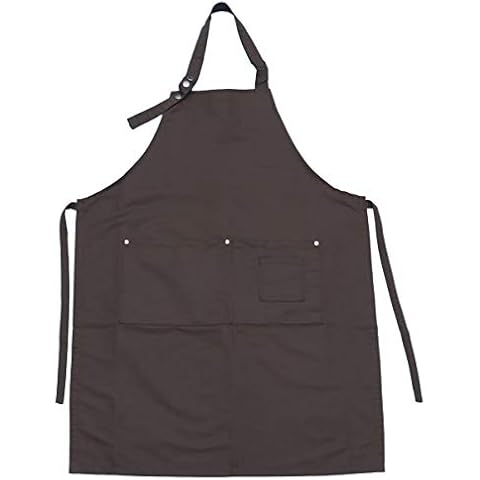 Lurrose Adjustable Hair Stylist Apron with Pockets Cover