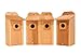 4 Cedar Bluebird Houses