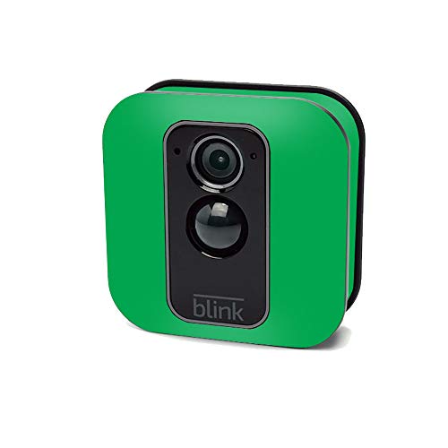 MightySkins Skin Compatible with Blink XT Outdoor Camera - Solid Green | Protective, Durable, and Unique Vinyl Decal wrap Cover | Easy to Apply, Remove, and Change Styles | Made in The USA