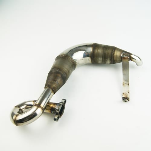 TITRACING Stainless Steel Exhaust Pipe fits Losi Desert Buggy XL DBXL