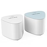 Wavlink Whole Home Mesh WiFi System, Dual-Band, 2.4GHz/300Mbps+5GHz/1733 Mbps, Up to 5,000 Sq.ft. Coverage, AC2100 WiFi Router and One Extender, 2-Pack