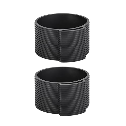 QIIIMSLSS 2pcs Manuelle Kaffeebohnenschleife Hand Kurbelmühle Mahl