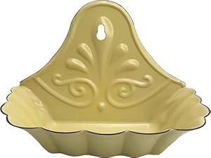 First of a Kind 1982-SD Gelbe Vintage Seifenschale