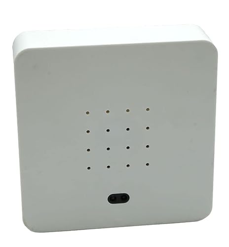 Soundbox weiß mit Vogelgesang - 12 cm - Vogelgezwitscher Lautsprecher mit Bewegungsmelder - Deko Vogel Zwitscher Sound Box Entspannung Spa Wellness Cover