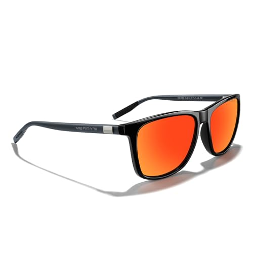 Image of MERRY'S Unisex Polarized Aluminum Sunglasses Vintage Sun Glasses For Men /Women S8286