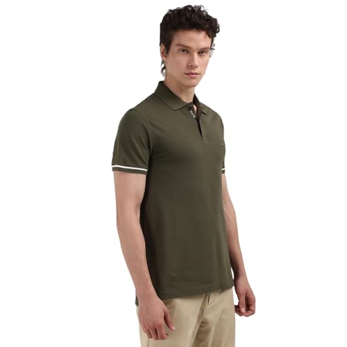 Image of Tommy Hilfiger Men's Cotton Regular Fit Polo T-Shirt