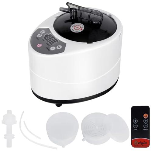 Hosoution 3L Sauna Steamer, Fcc Certified 3L & 1200W Steam Generator, Sauna Steamer Machine with...