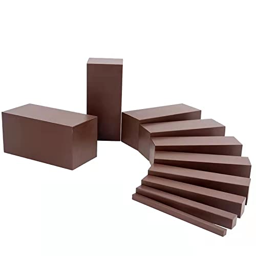 Adena Montessori Small Brown Stair Materials (5x5x10cm) 3
