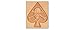 Tandy Leather Craftool� 3-D Stamp Skeleton Spade 8671-00