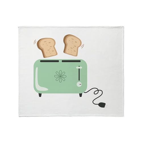 Cafepress 1267769594C5684 Electric Toaster Throw Blanket Super Soft Fleece Plush Throw Blanket cover