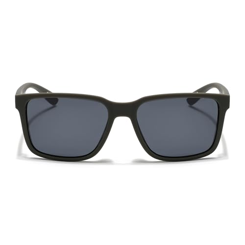 Image of EYEJACK by Voyage UV Protected & Polarized Square Sunglasses for Men & Women