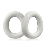 SINOWO Coussinets de rechange pour casque Beyerdynamic AVENTHO 300 sans fil avec mousse à mémoire de forme à isolation phonique, cuir protéiné souple (blanc) SINOWO Coussinets de rechange pour casque Beyerdynamic AVENTHO 300 sans fil avec mousse à mémoire de forme à isolation phonique, cuir protéiné souple (blanc)
