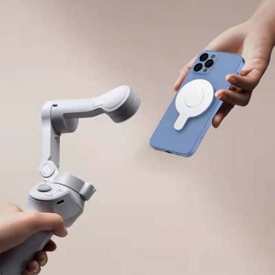 DJI Osmo Mobile 6 ブラック MagSafe用クランプ付属 Amazon.co.jp: uDhone アルミニウム ブラック マグネット DJI
