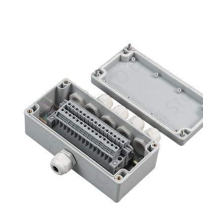 Boîte de distribution en plastique extérieure étanche pour câble de surveillance 160x80x55mm