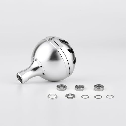 Image of GOMEXUS GOMEXUS Power Knob Compatible for Saragosa SW Spheros SW 5000 6000 8000 Ultegra XSD 5500 14000 Spinning Reel Handle Direct 45mm Metal Round