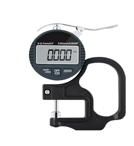 Calibrador de espesor digital medidor milimétrico 0-12.7 mm miniatura 1