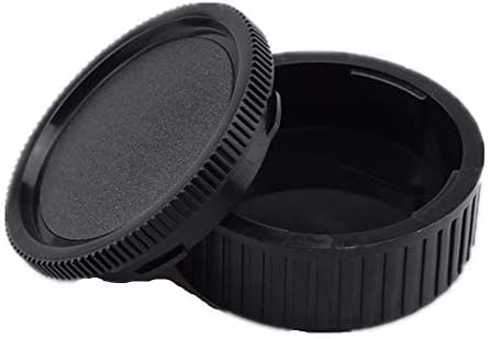Miniatura 5 de LM - Tapa de cuerpo y cubierta de lente trasera para cámara compatible con Leica M LM, Zeiss ZM, Voigtlander VM, juego de protector de lente trasera