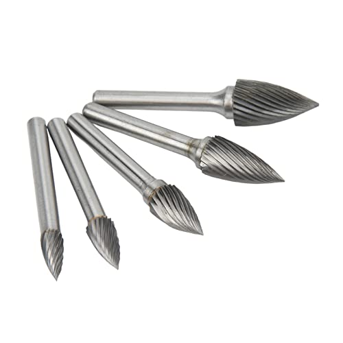 Kit de fresas de carburo, 6mm, 5 piezas miniatura 4