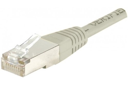 Preisvergleich Produktbild Patchkabel F / UTP, CAT.6, grau, 50,0 m