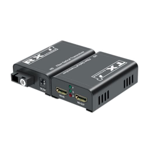 Convertisseur vidéo fibre optique SC pour connecter vos écrans de surveillance HD à 3 Km