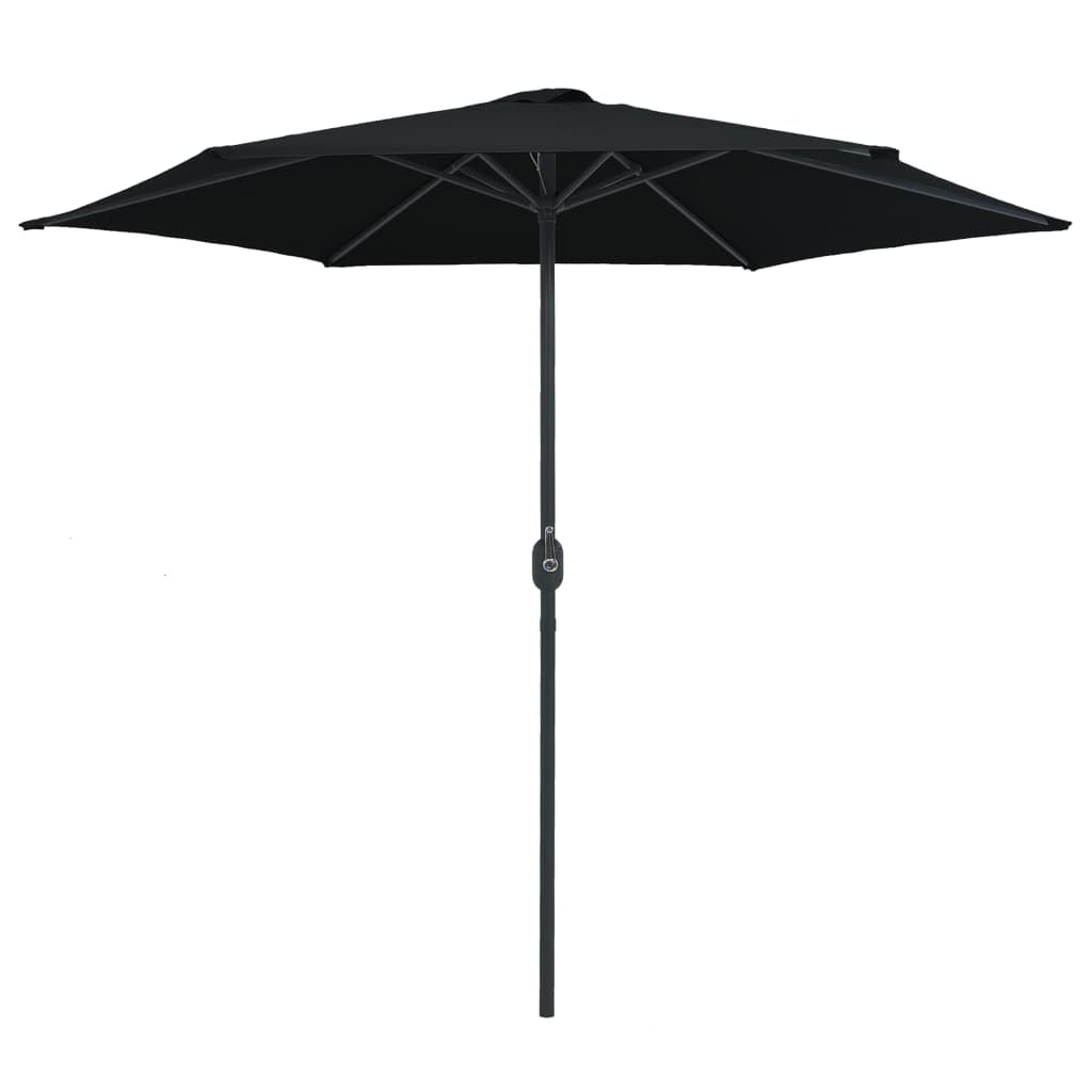 Parasol ogrodowy dla roślin, parasol ogrodowy z aluminiowym masztem, 270 x 246 cm, zielony