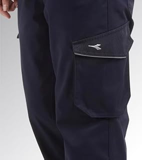Diadora Utility, PANT STAFF CARGO, Pantalone da Lavoro, Blu (Classic Navy), taglia 52/54 IT (XL EU)