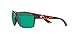 Costa Del Mar Mens Mag Bay Rectangular Sunglasses, Tortoise/Copper Green Mirrored Polarized-580P, 63 mm
