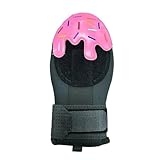 podafu Baseball Sliding Mitt Universal Right or Left Hand Baseball Sliding Glove Sliding Mitt Youth & Adult Sizes,Neoprene,Adjustable Wrist Compression Strap (Pink Icecream,Youth)