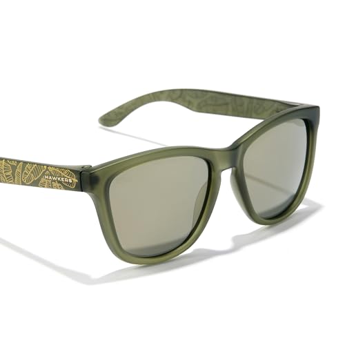 Image of Hawkers One Sunglasses for Men and Women - 100% UV400 Protection - Lightweight and Square Sunglasses