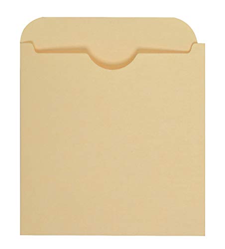Quality Park Library Book Card Pockets with Ungummed Backs, A7, Cameo Buff, 250/box