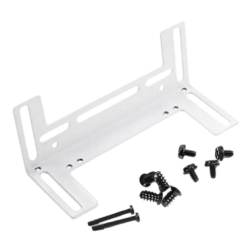 Soporte para radiador de refrigeración líquida para ventiladores de 120 mm, 90 mm y 80 mm, soporte de enfriamiento para CPU, blanco miniatura 1