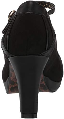 Bettie Page Women's Vintage Style Pump, Black, 8 | Image 2