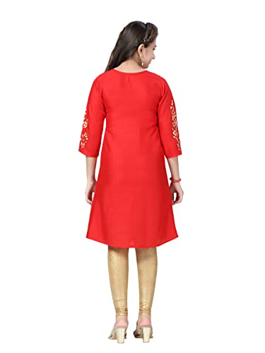 Image of MUHURATAM Girls Tunic Shirt