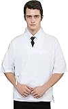 Photo Gallery luivzd giapponese sushi chef giacca uniforme kimono per ristorante unisex uniforme per uomini e donne uniforme chef sono su misura per kit stellato michelin (bianco, l/l), bianco, l Photo Gallery luivzd giapponese sushi chef giacca uniforme kimono per ristorante unisex uniforme per uomini e donne uniforme chef sono su misura per kit stellato michelin (bianco, l/l), bianco, l