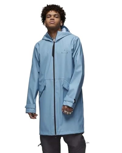 Nike Men's Jordan 23 Engineered Trench Jacket L Blue at