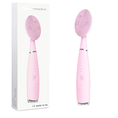 Facial Cleansing Brush, 5 Adjustable Speed Face Brush, IPX6 Waterproof with USB Charging