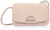 bolsos armani jeans rebajas Sólido, cuerpo cruzado, placa con logotipo