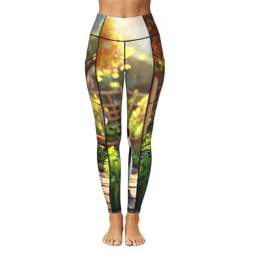 Leggings de panda con bolsillos que evitan transparencias al entrenar 2
