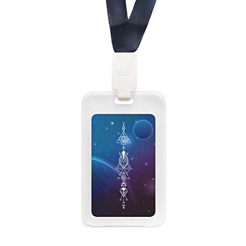 Étui carte de crédit transparent totem pour éviter les rayures de puces