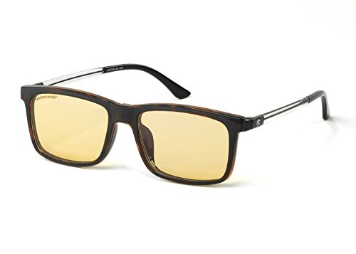 Eagle Eyes 4in1 SuperSight System - The Magnetic Clip-on Glasses - Computer Lens Based Frame/Polarized Sunglass Clip-on/Night Driving Clip-on/StimuLight Low Light Clip-on3