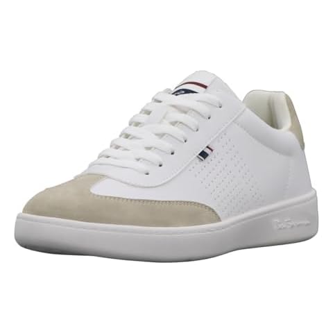 Ben Sherman Glasgow Lace Up Shoes - White Cover