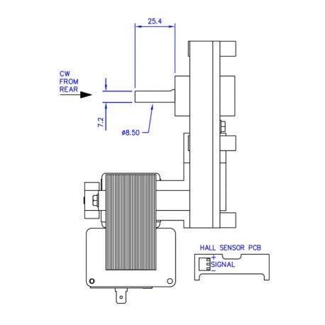 Drehzahl des Getriebemotors: 3 U/min, Wellendurchmesser: 8,5 mm, für Pelletöfen und Pelletkamine: CLAM