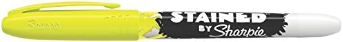 SHARPIE 1779005 Stained Permanent Fabric Marker, Assorted, 8/Pack