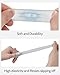 PAONEX Reusable Waterproof Finger Protectors for Shower and Nail Soaking, Silicone Finger Cots Set for Injury (Small, Medium & Large Sizes)