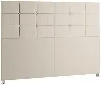 Cabeceira Estofada Com Pé De Cama Box Casal E Queen Modelo, Conforto Luxo, Ideal para Quarto Moderno Brasileiro(Areia,QUEEN 1.60)