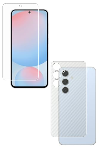 [2���g(���+�w��)] ClearView Galaxy S24 FE�p [�R�� �R�E�C���X �h�w��] �t�� �ی� �t�B�����{�J�[�{���� �w�ʕی�t�B���� ���{��