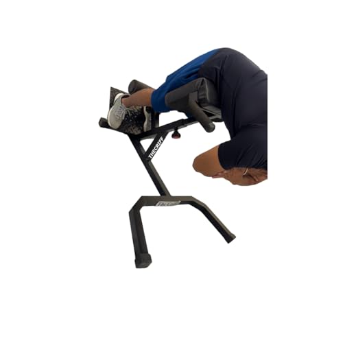 Image of Hyperextension Roman Chair Bench for Back Workout | 2x2 Pipe Structure | Powder Coated | Lower Back & Core Exercise Equipment for Home & Commercial Gym (TC-148 SS)
