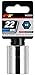Performance Tool W32222 1/2" Dr 22mm 6Point Socket, 1 Pack