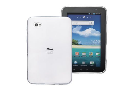 Preisvergleich Produktbild Trust Schutzhülle für Galaxy Tab transparent weiß