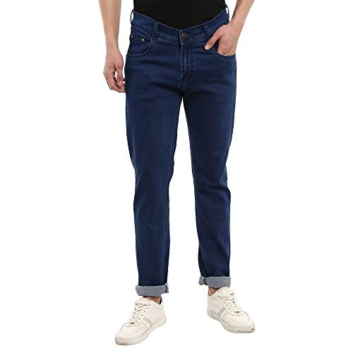 Image of V MART Men's Slim Fit Cotton Jeans